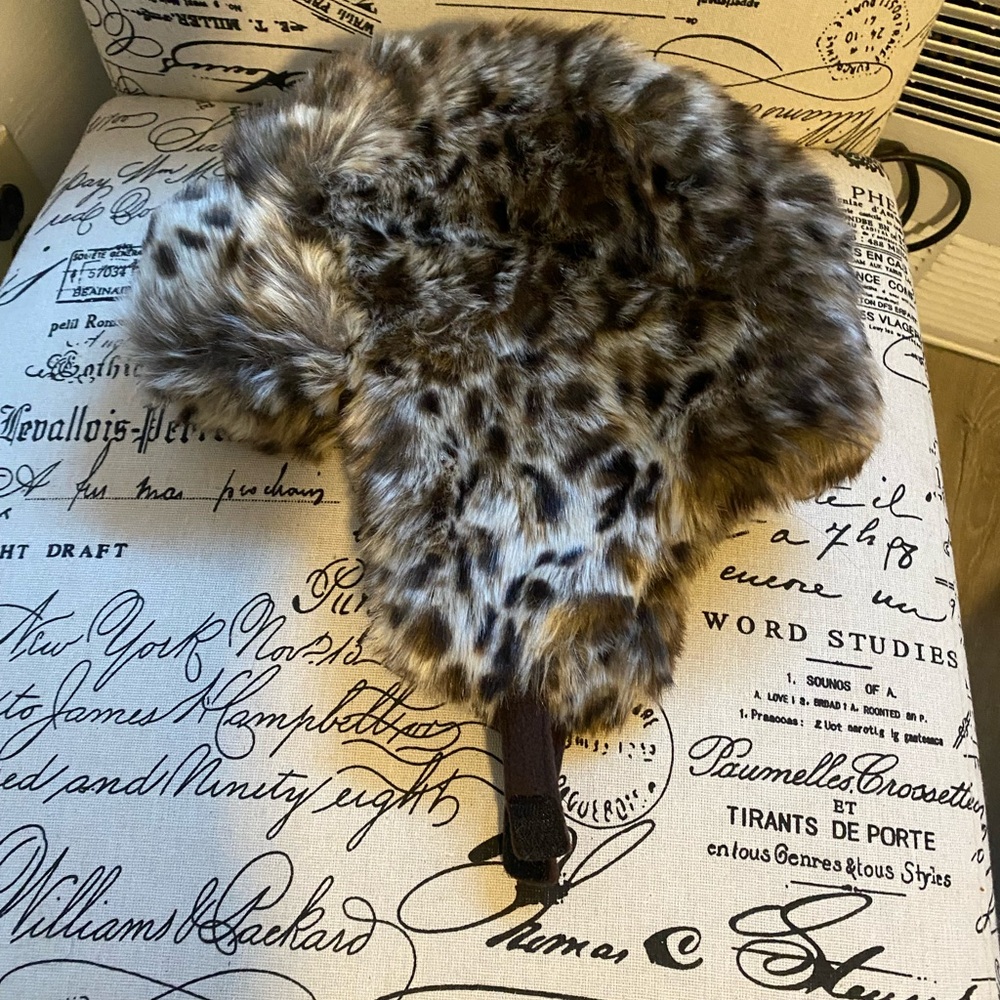 Gorgeous faux fur tapper hat